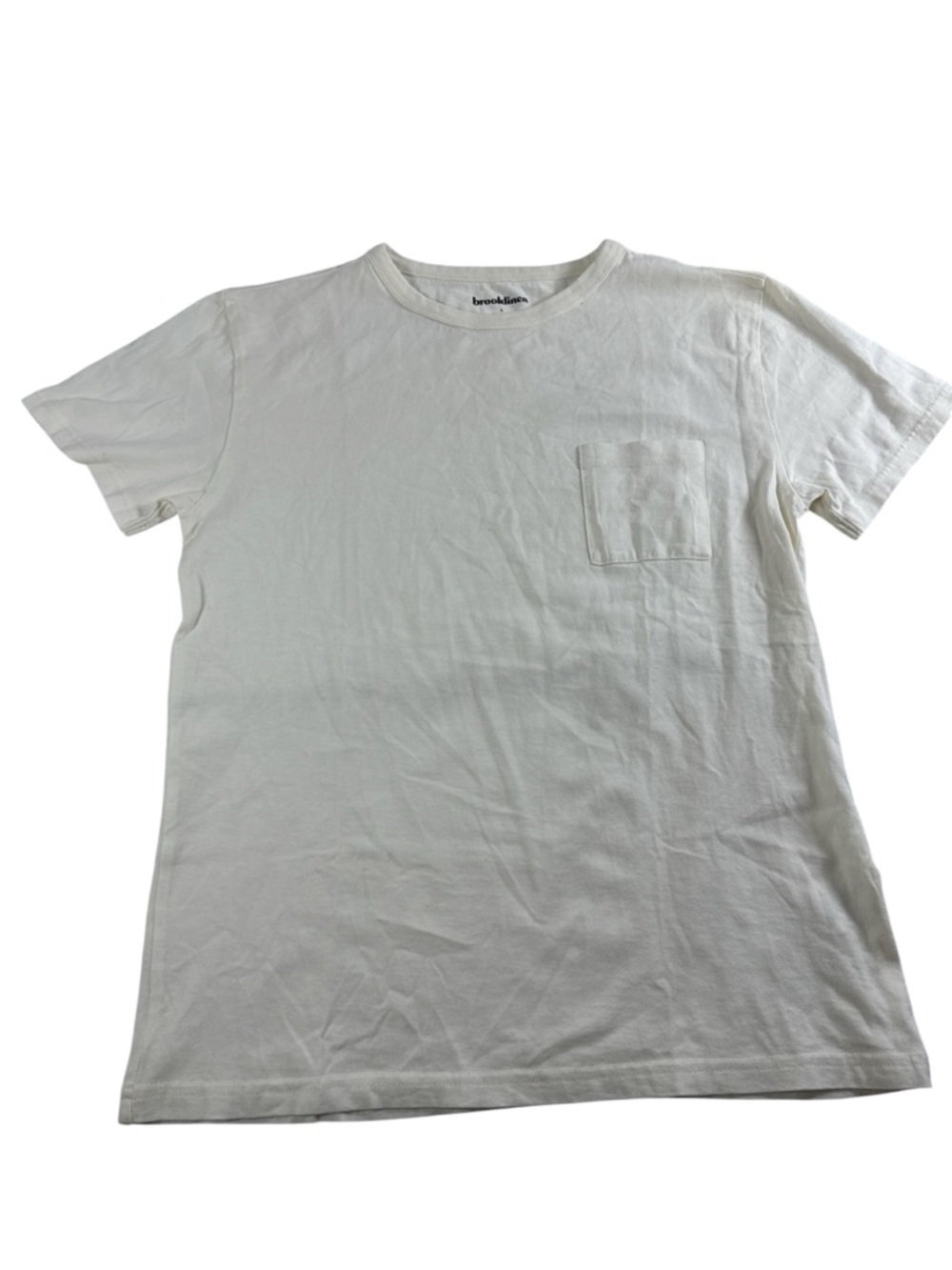 Brooklinen T-Shirt Small (Cream)